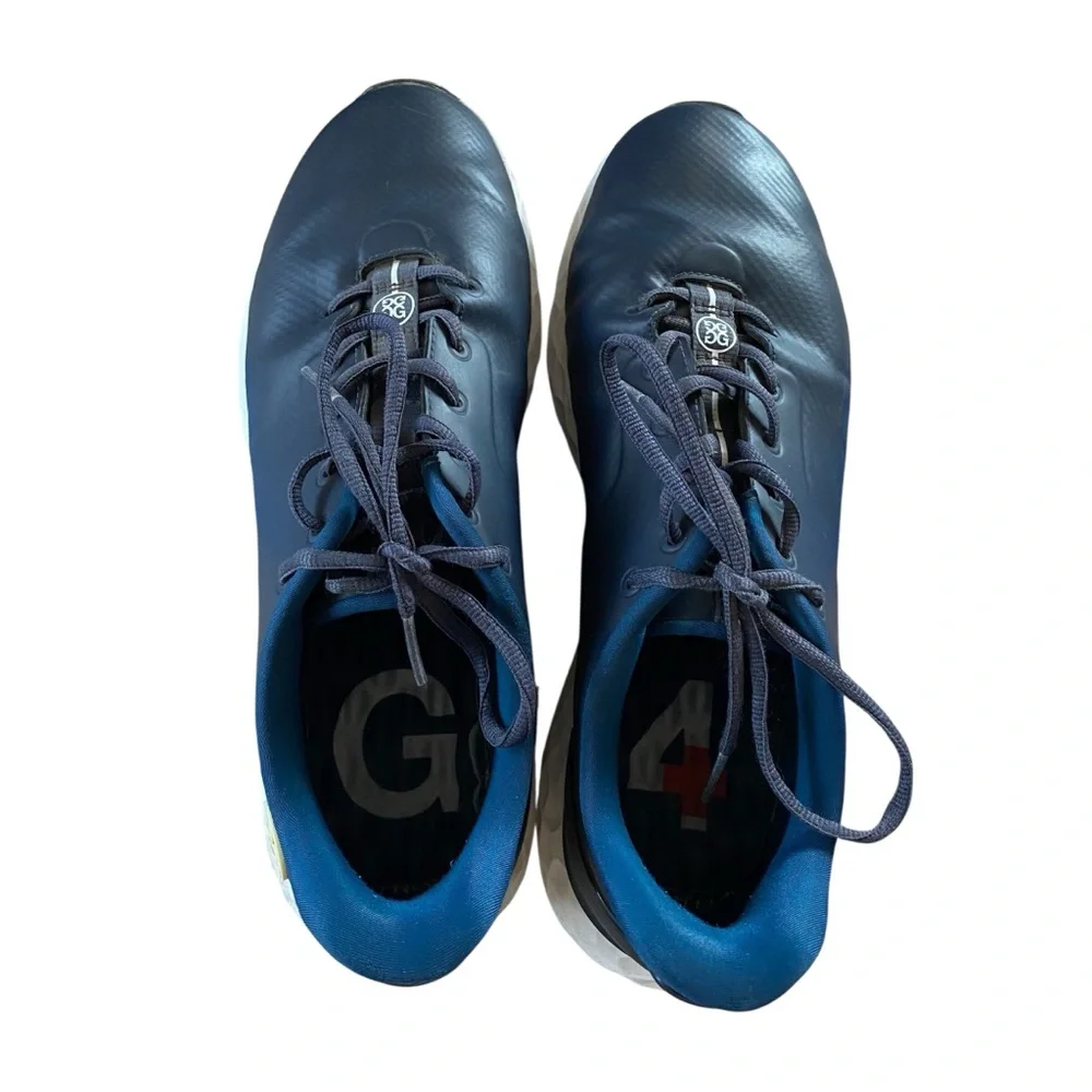 G/FORE MG4+ Men’s Golf Shoes 9.5 Twilight Blue Spikeless Waterproof - Picture 3 of 13